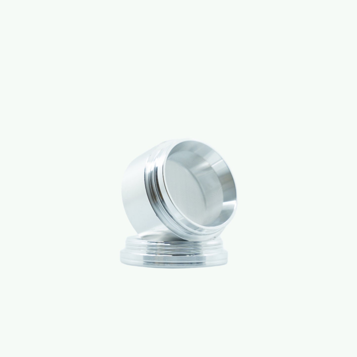 Grote Zilveren Metalen Grinder