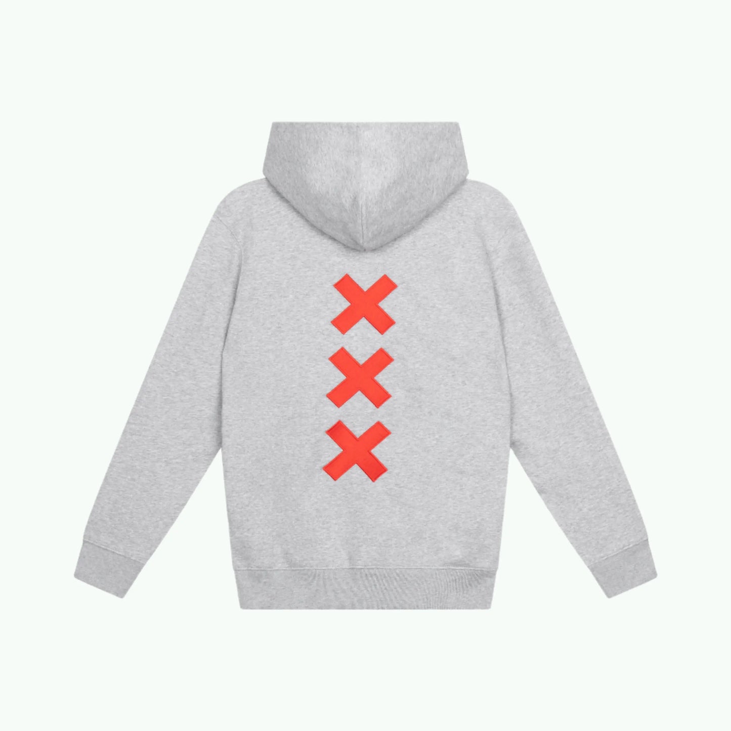 Black logo hoodie from The Coffeeshops showing the front view with a printed logo on the chest.