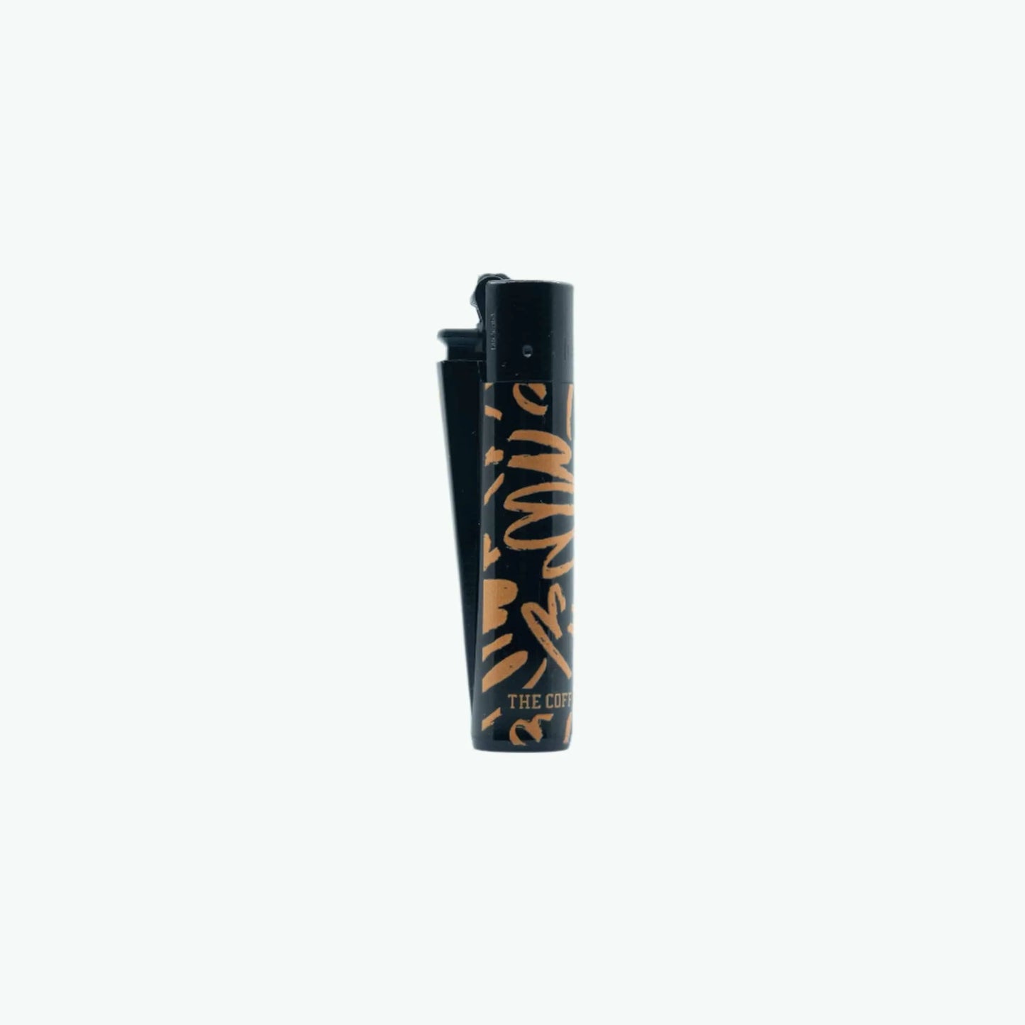 Clipper 80s Retro Squiggly lighter with colorful, squiggly design on metal body, perfect for stylish lighting.